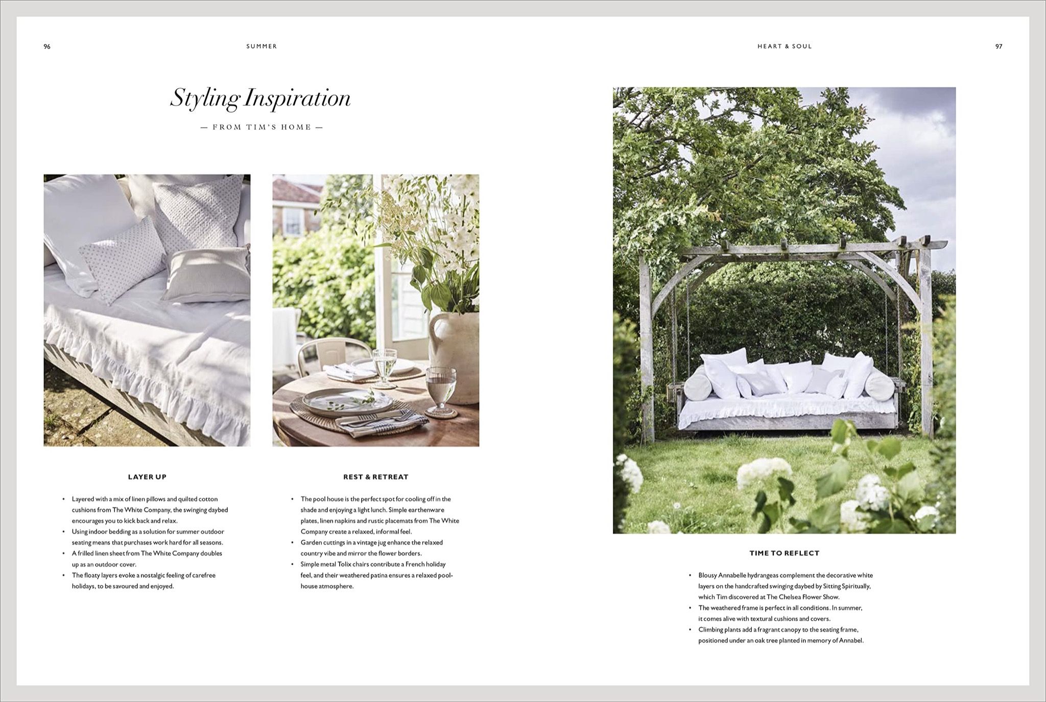 The White Company The Art of Living with White : A Year of Inspiration