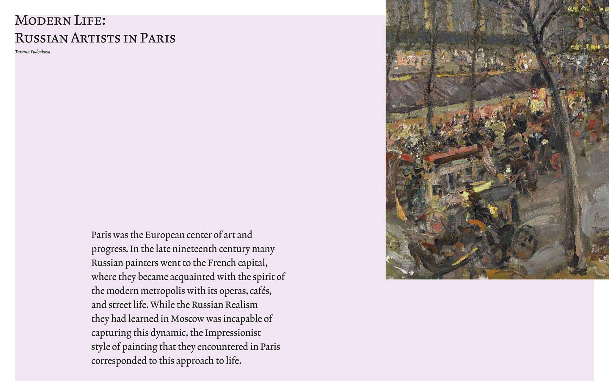 Impressionism in Russia : Dawn of the Avant-Garde