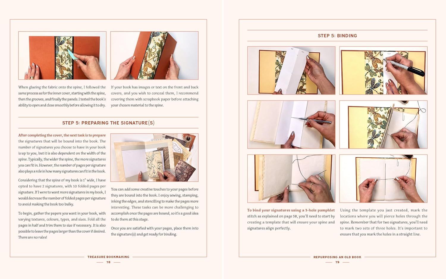 Treasure Book Making: Crafting Handmade Sustainable Journals