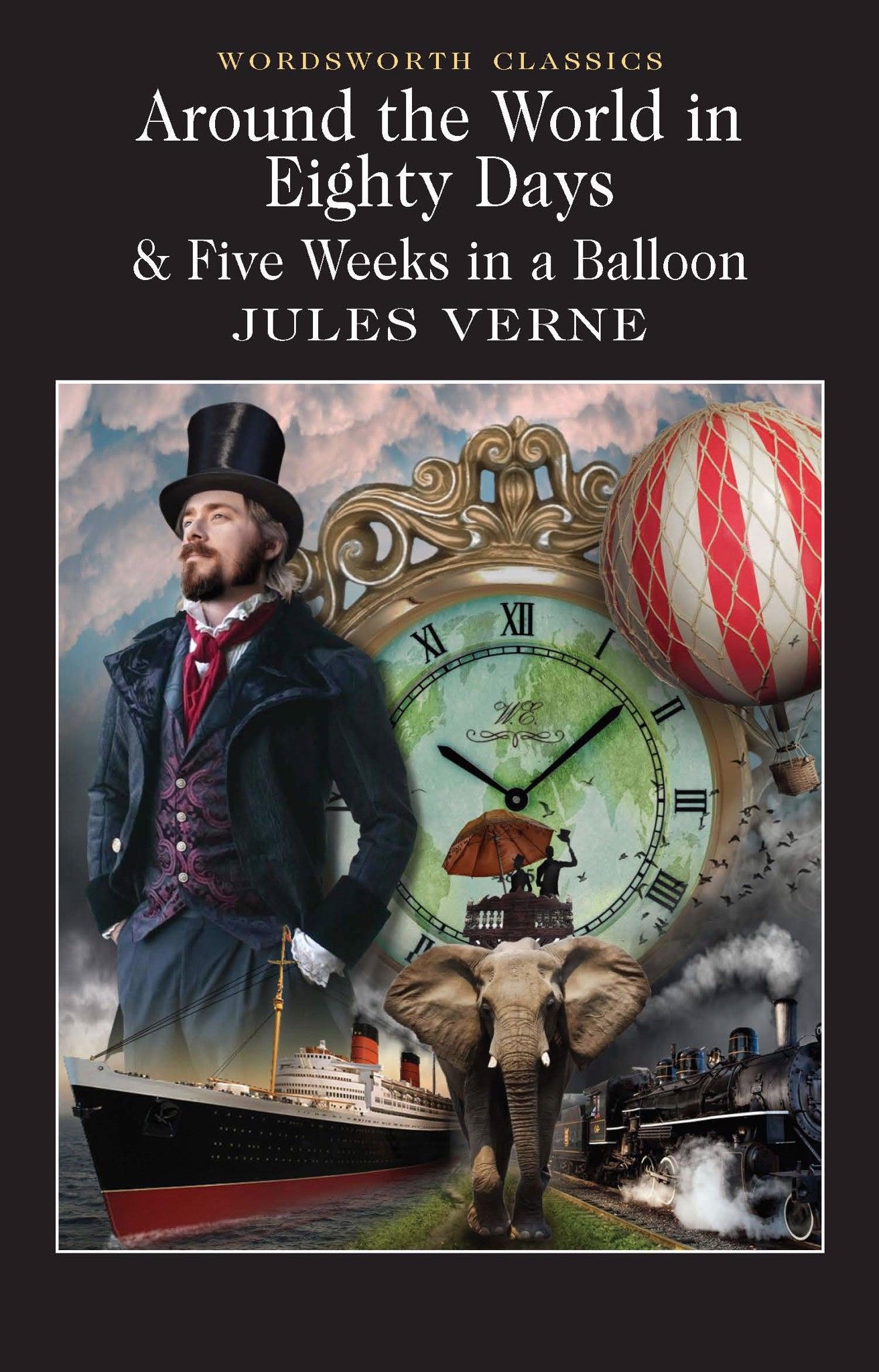 Around the World in Eighty Days and Five Weeks in a Balloon