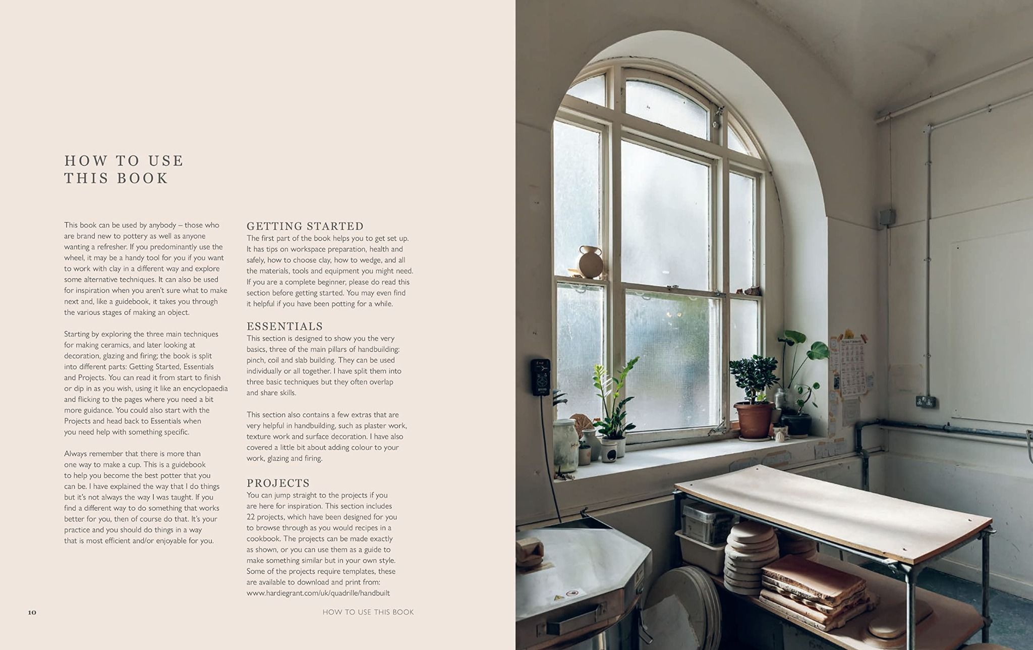 Handbuilt: A Modern Potter's Guide to Handbuilding with Clay