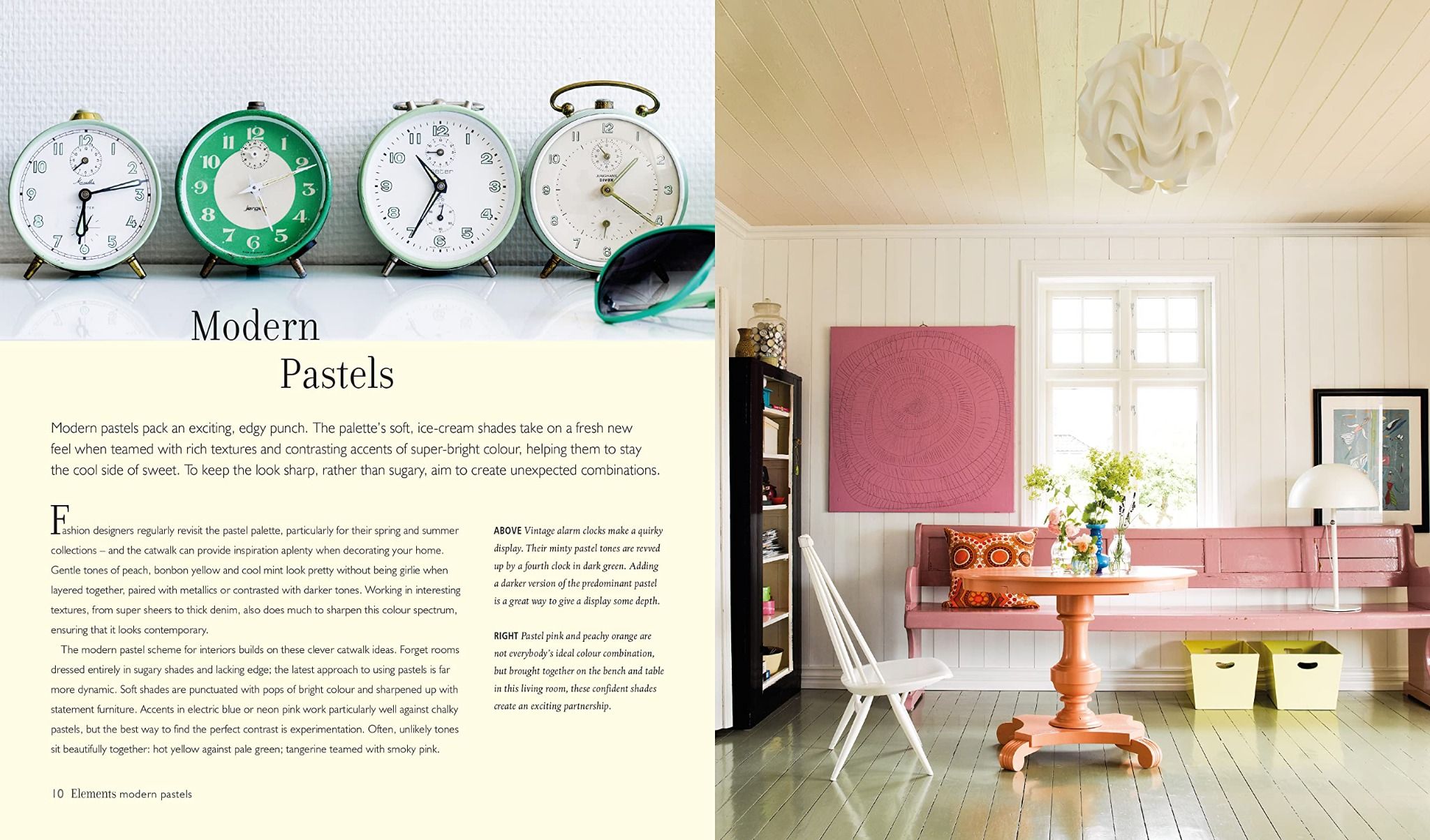 Pretty Pastel Style: Decorating interiors with pastel shades