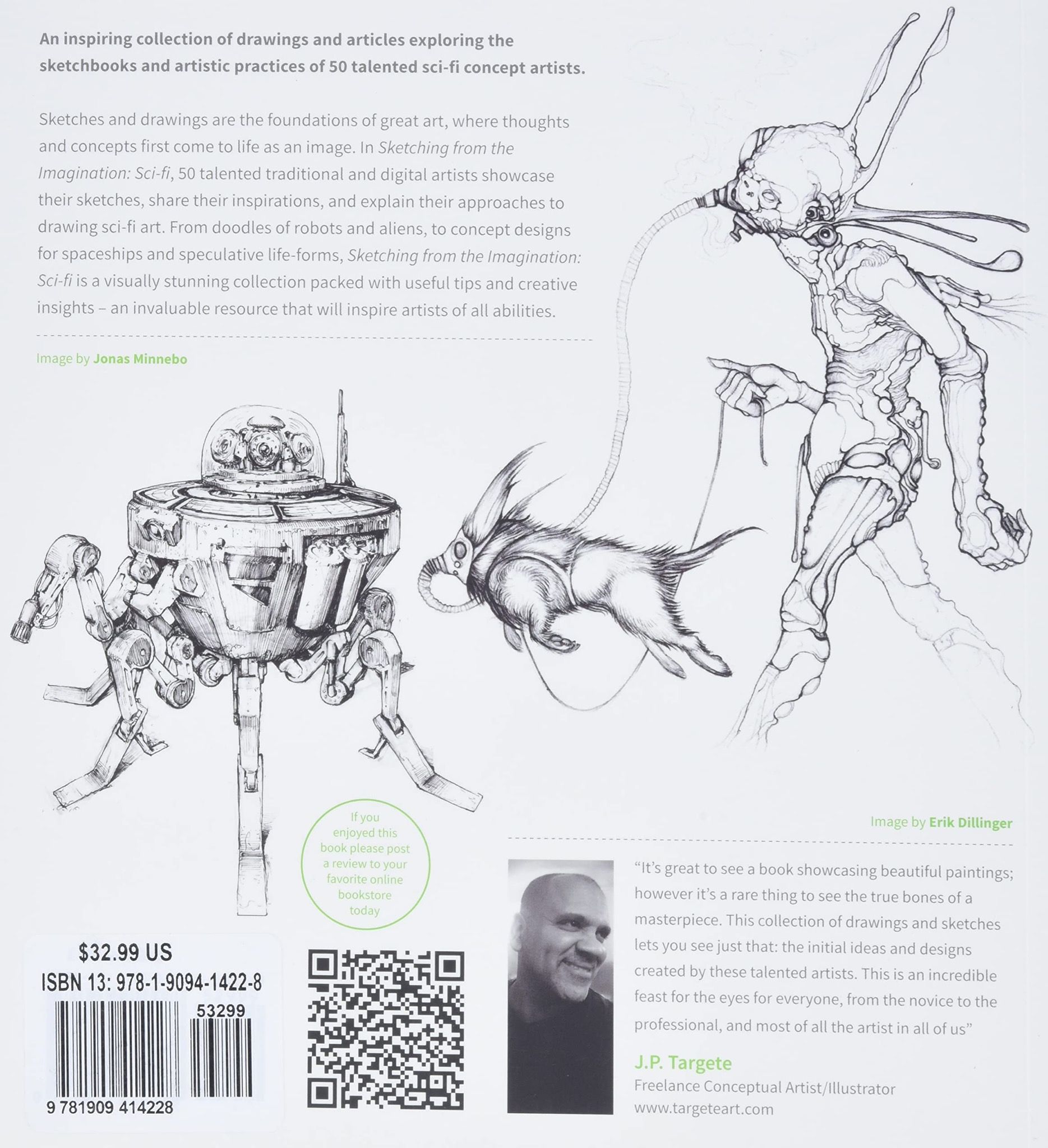 Sketching from the Imagination: Sci-fi