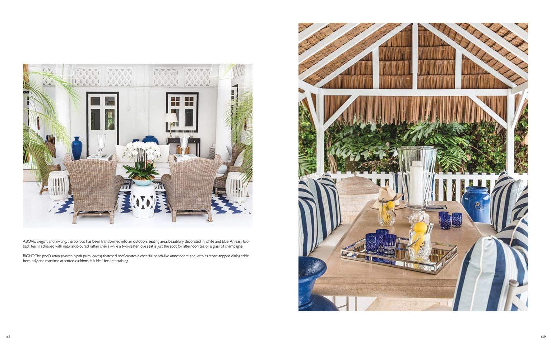 Singapore Colonial Style: Interiors of Black & White Houses