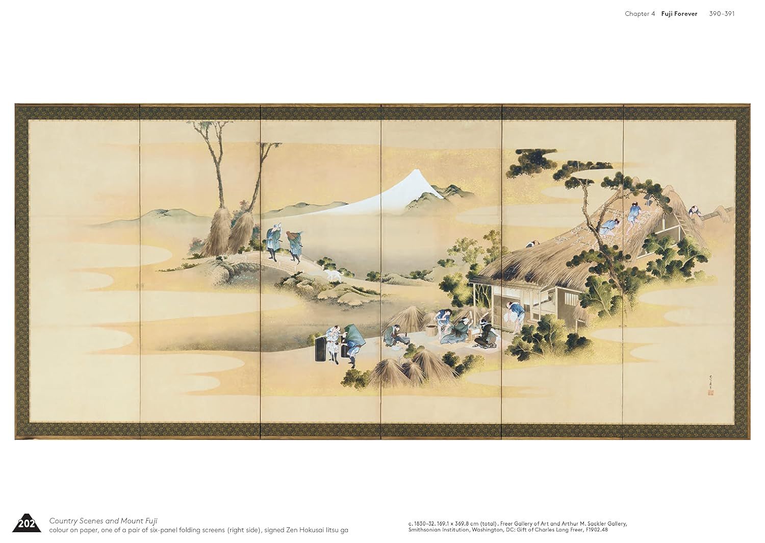 Hokusai's Fuji