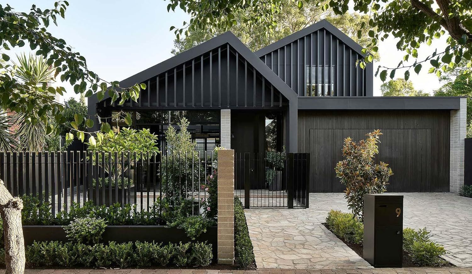 Modern Houses in Black