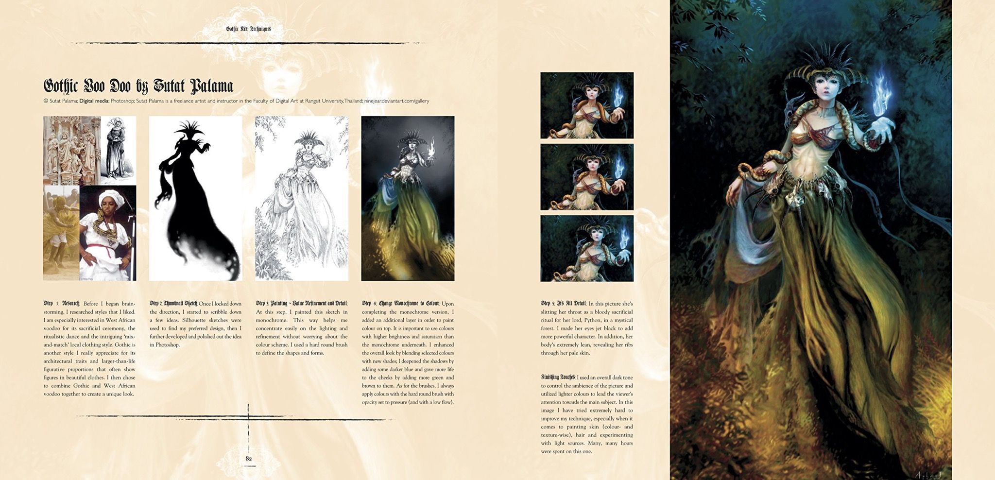 Gothic Art : Vampires, Witches, Demons, Dragons, Werewolves & Goths