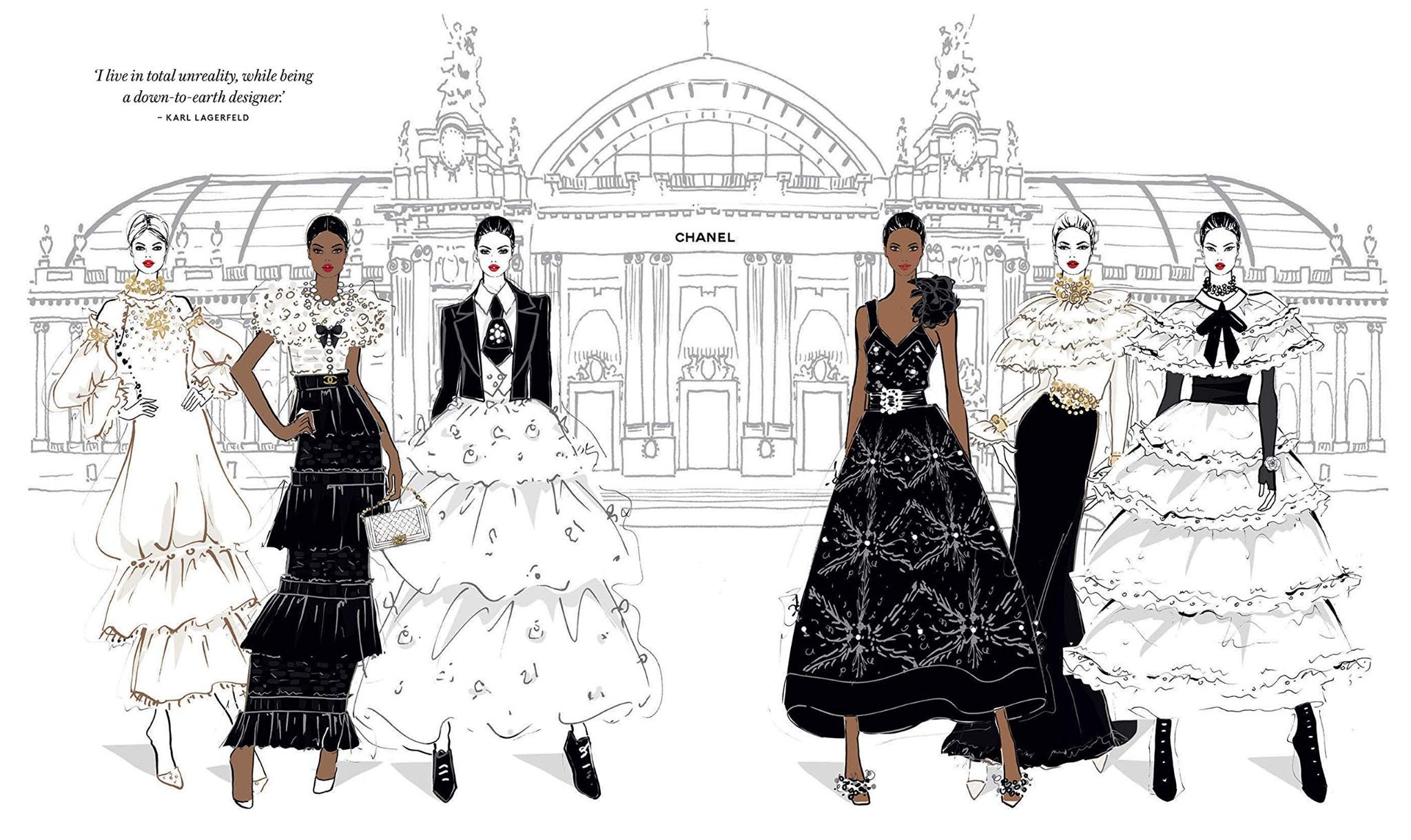 The Illustrated World of Couture_Megan Hess_9781743794449_Hardie Grant Books