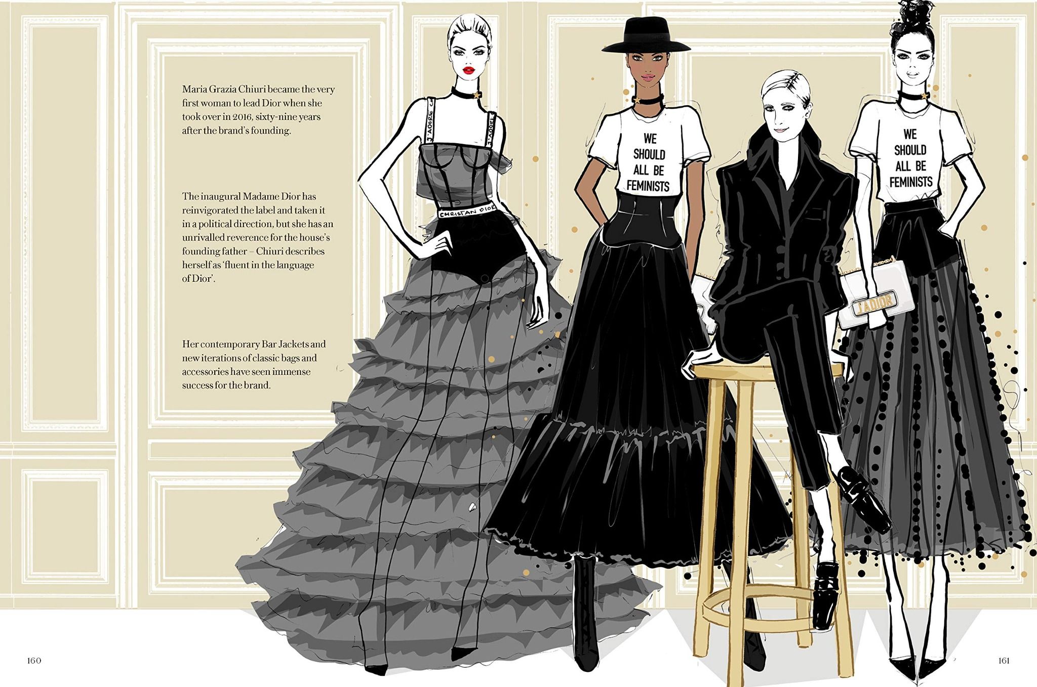 Christian Dior : The Illustrated World of a Fashion Master_Megan Hess_9781743797266_HARDIE GRANT BOOKS