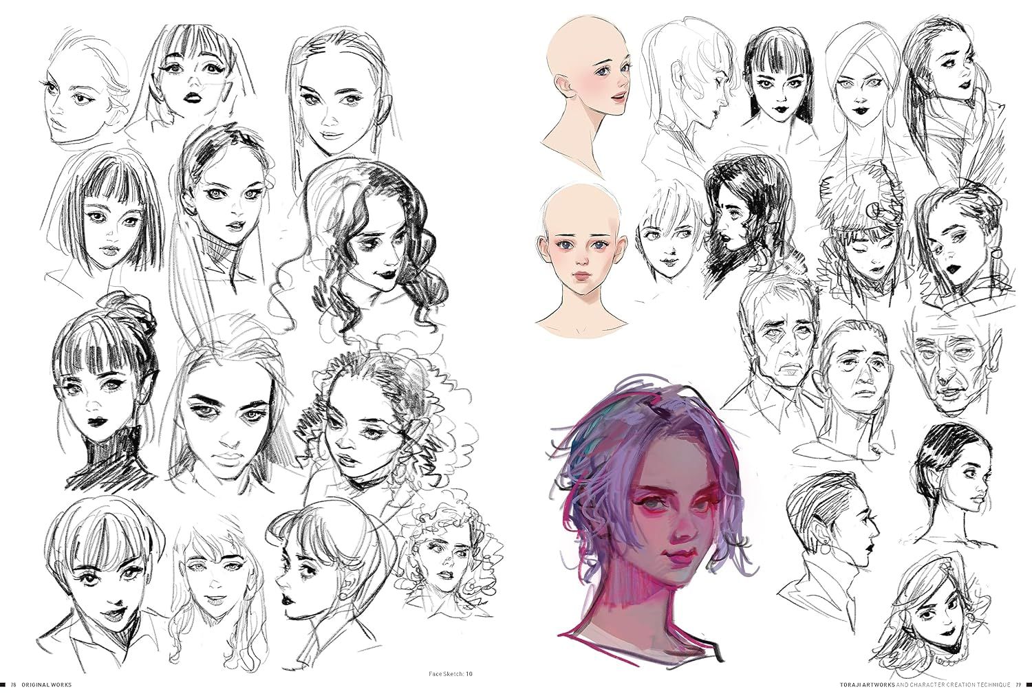 Toraji Works + Character Modeling Techniques