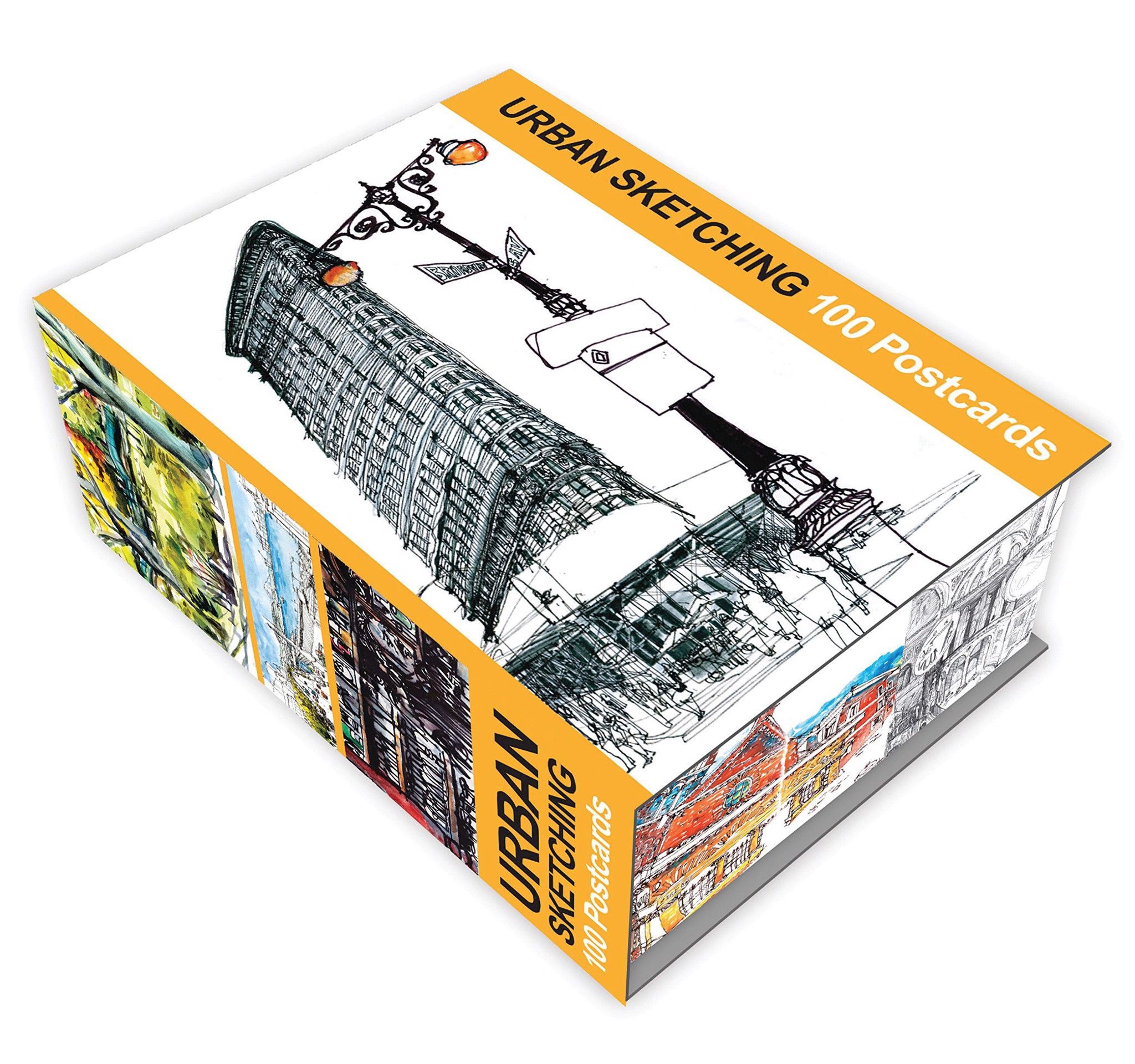 Urban Sketching: 100 Postcards