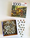  A Japanese Garden in Summertime - 1000 Piece Jigsaw Puzzle 