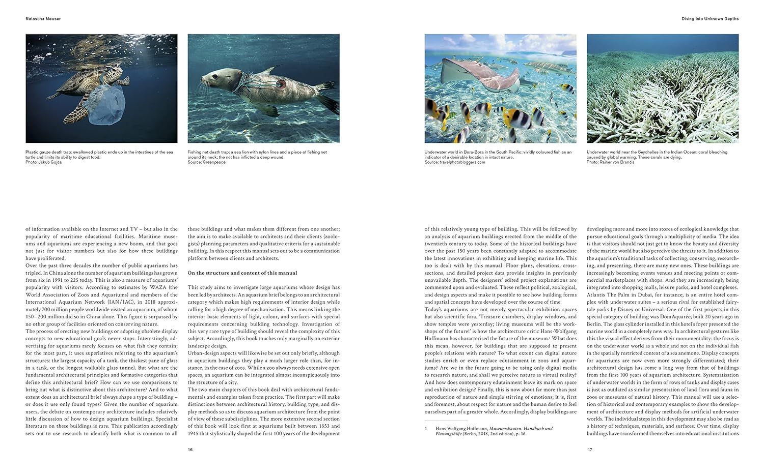 Public Aquariums: Construction and Design Manual
