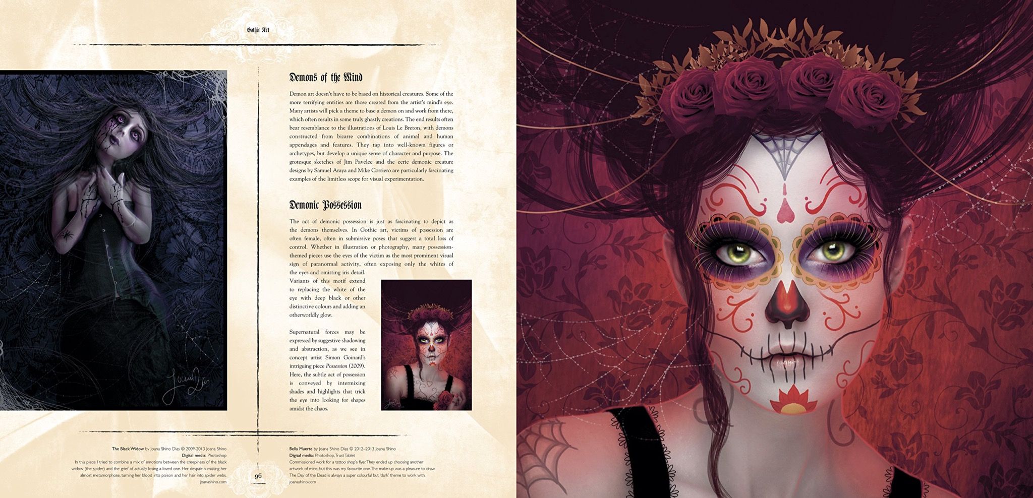Gothic Art : Vampires, Witches, Demons, Dragons, Werewolves & Goths