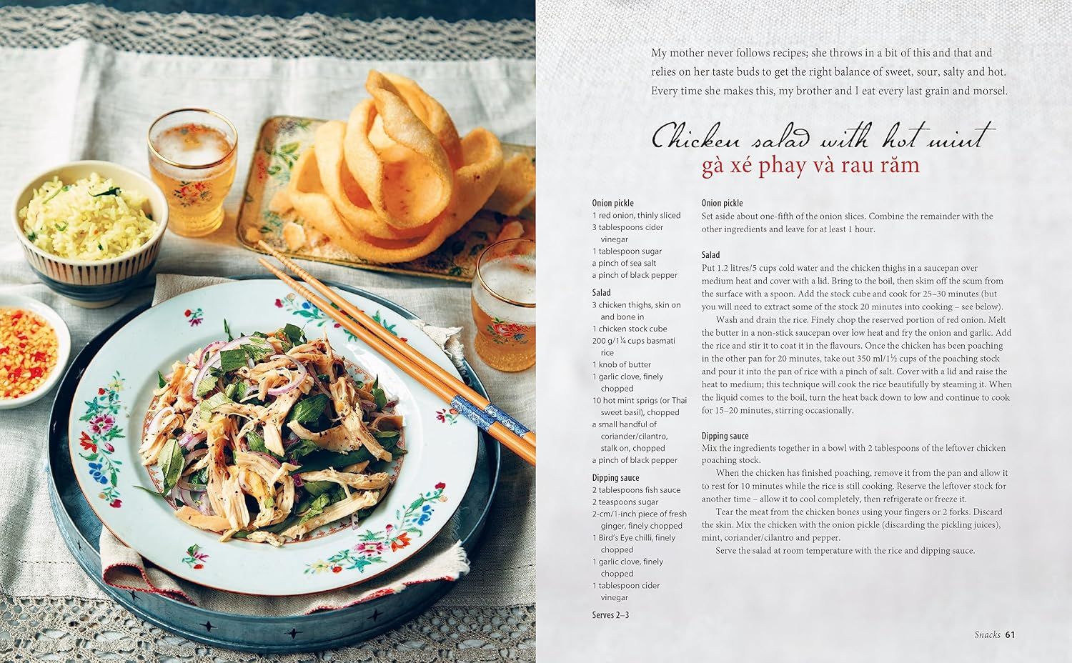 Recipes from my Vietnamese Kitchen