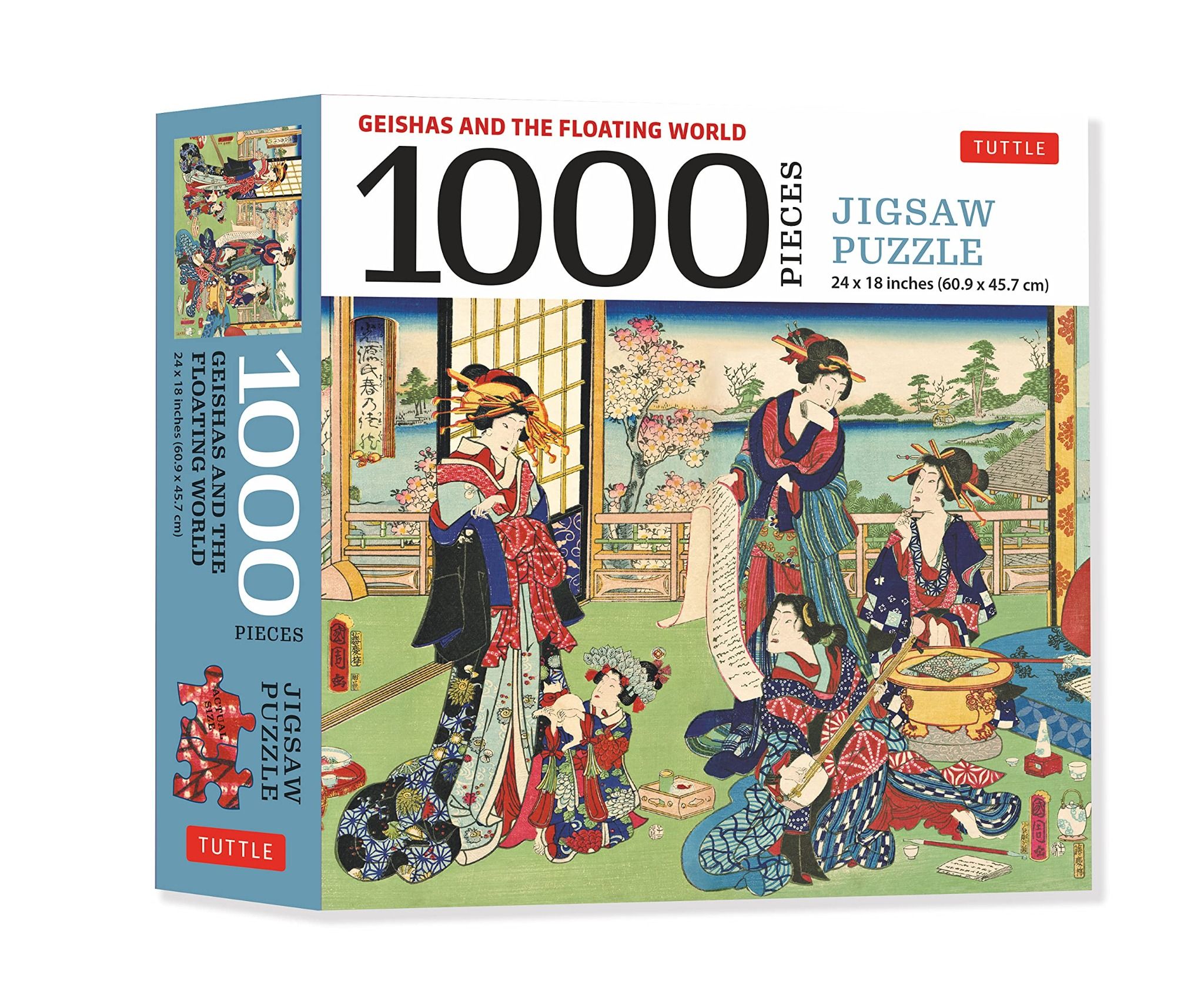  Geishas and the Floating World - 1000 Piece Jigsaw Puzzle 