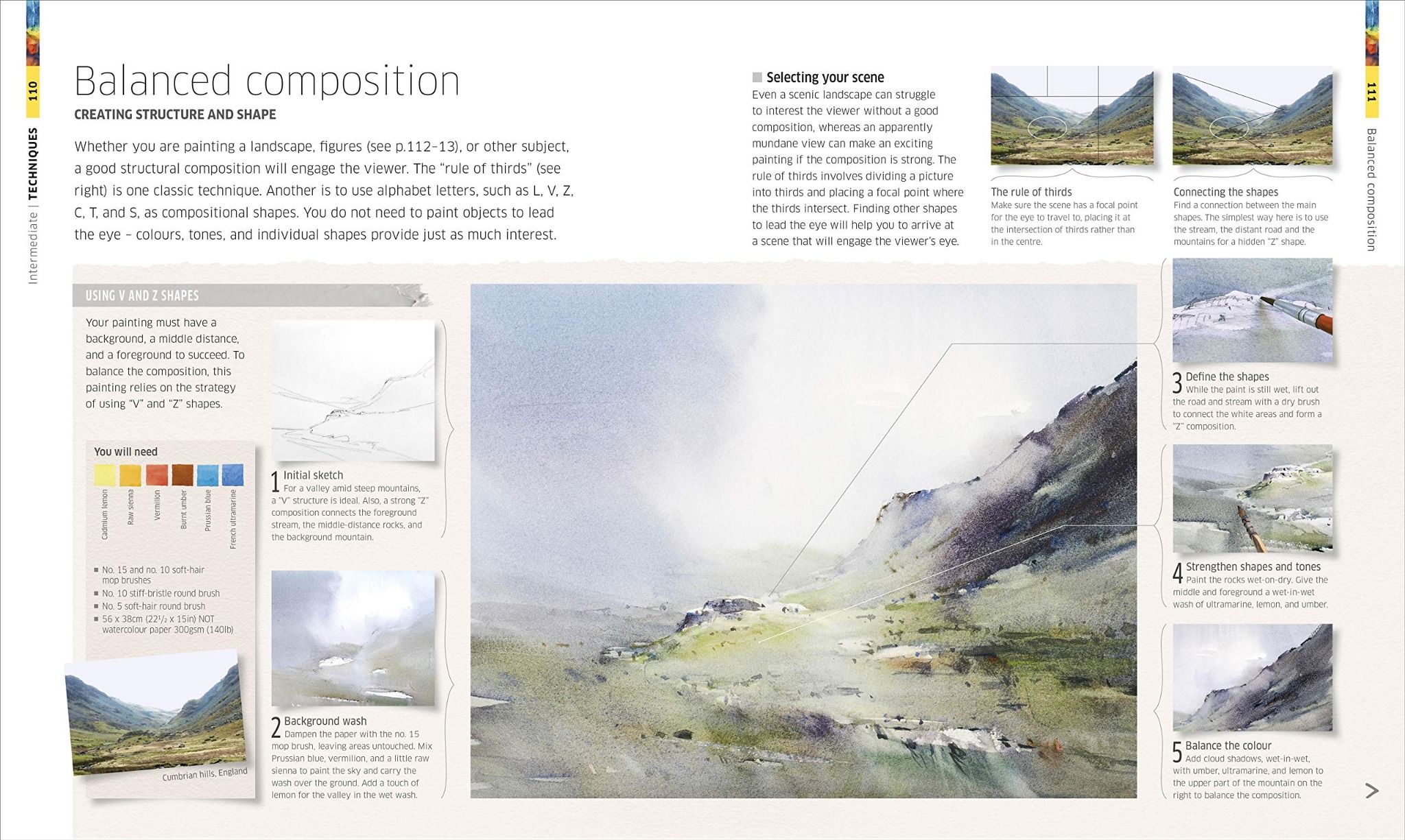 Watercolour Techniques for Artists and Illustrators : Discover how to paint landscapes, people, still lifes, and more_DK_9780241413319_Dorling Kindersley Ltd