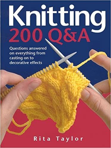 Knitting: 200 Q&A_Rita Taylor_9780764161377_Barron's Educational