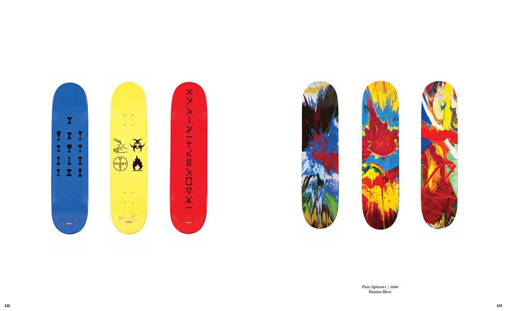 Art On Deck : An Exploration of Supreme Skateboards from 1994-2018_Byron Hawes_9781576879382_powerHouse Books,U.S.