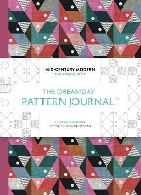 The Dreamday Pattern Journal: Mid-Century Modern - Scandinavian Design : Colouring-in notebook for writing, musing, drawing and doodling_Marion Deuchars_9781856699983_Laurence King Publishing
