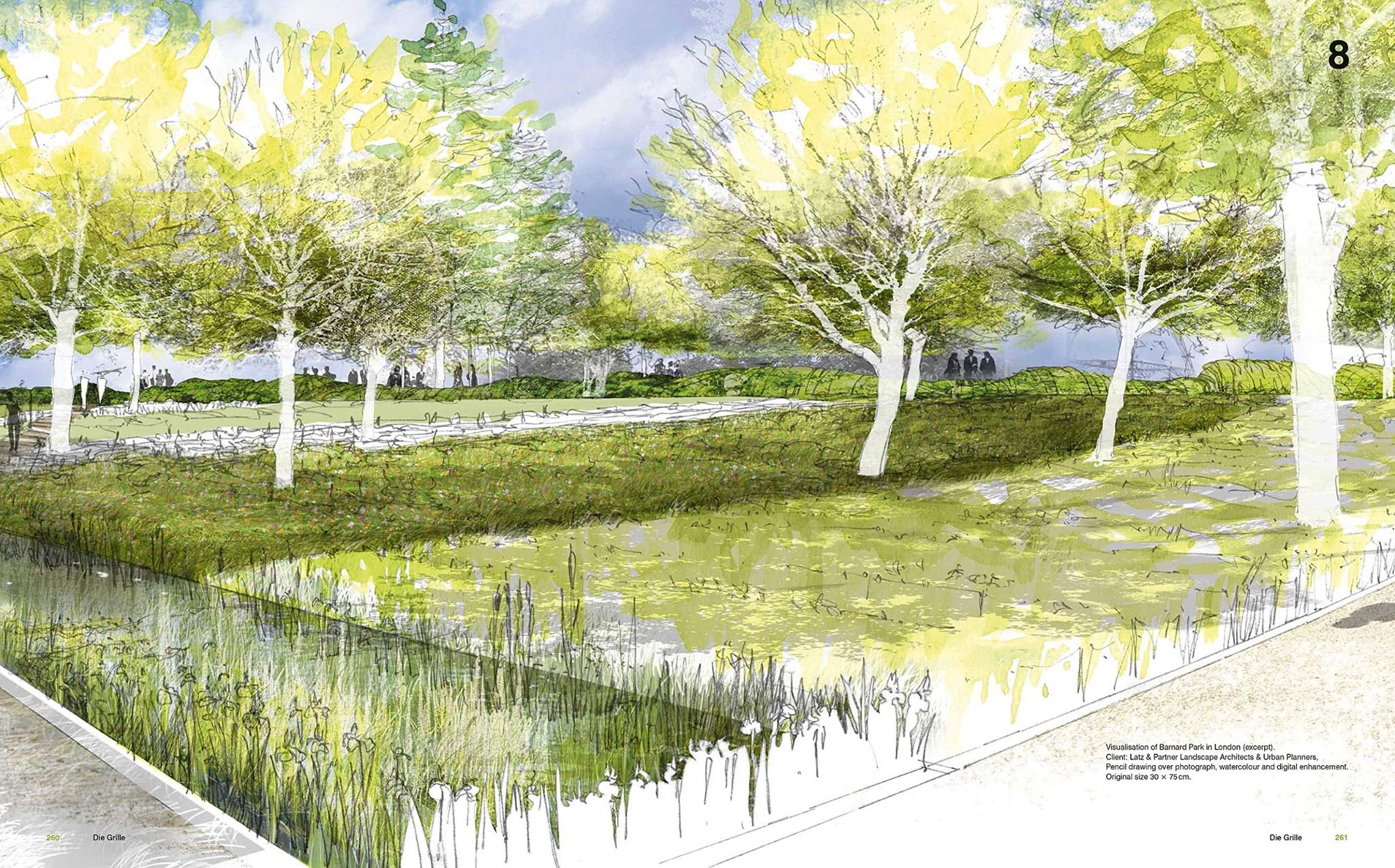 DRAWING FOR LANDSCAPE ARCHITECTS 1 (CONSTRUCTION)_Sabrina Wilk_9783869226521_DOM Publishers