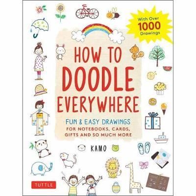 How to Doodle Everywhere_Kamo_9784805315859_Tuttle Publishing