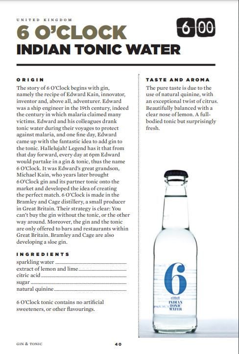 Gin & Tonic - The Gold Edition : The Ultimate Guide for the Perfect Mix