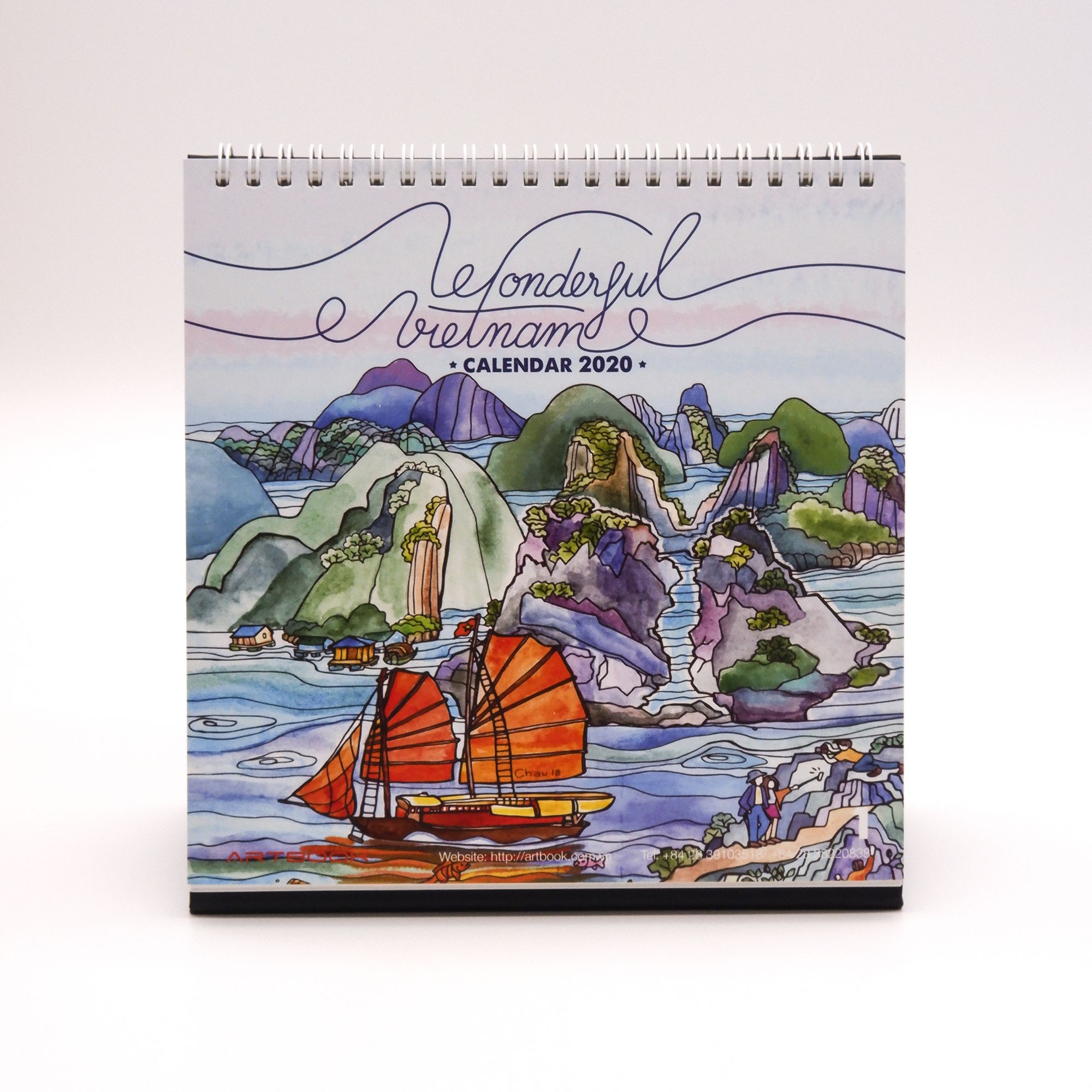 Wonderful Vietnam 2020 Calendar - Artbook