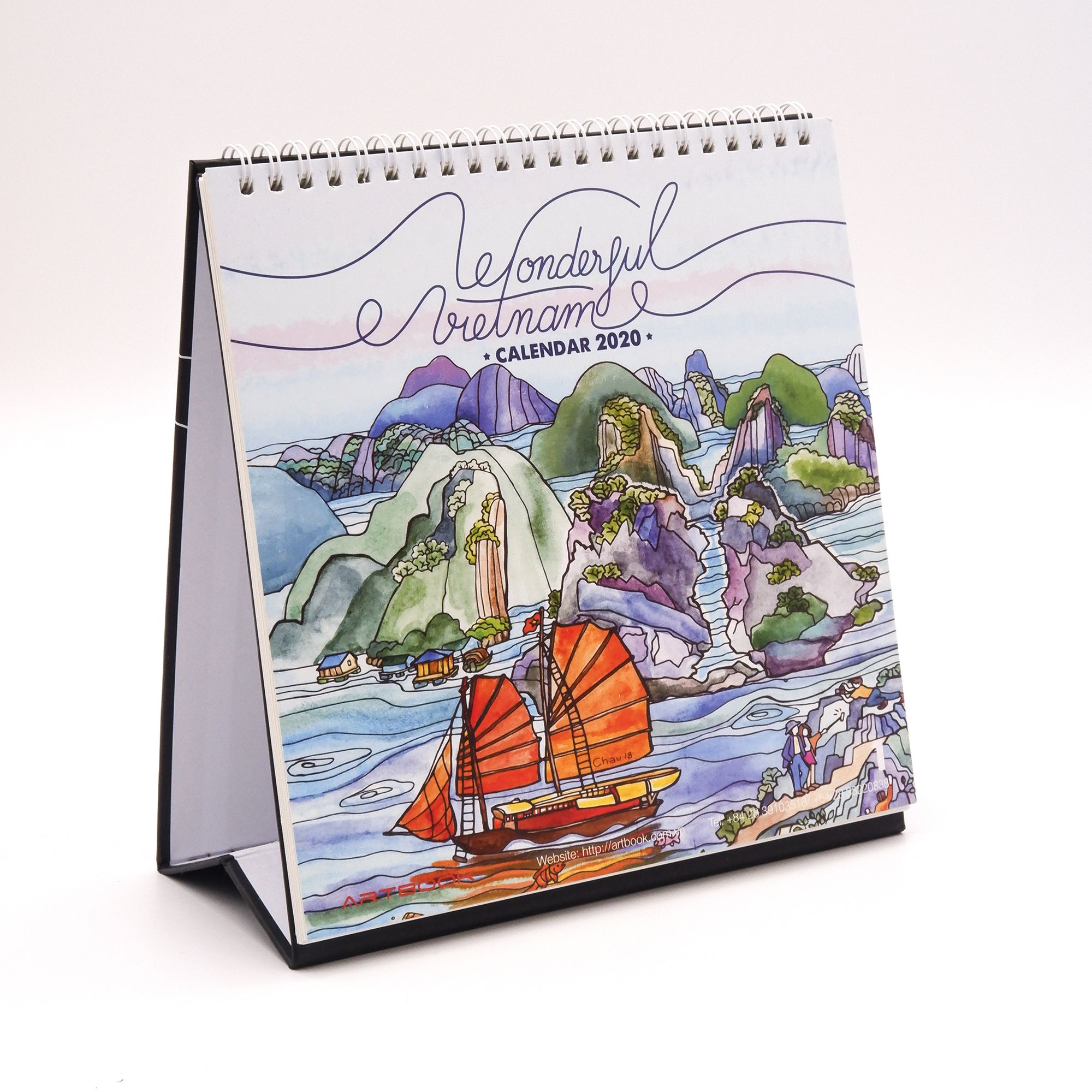 Wonderful Vietnam 2020 Calendar - Artbook