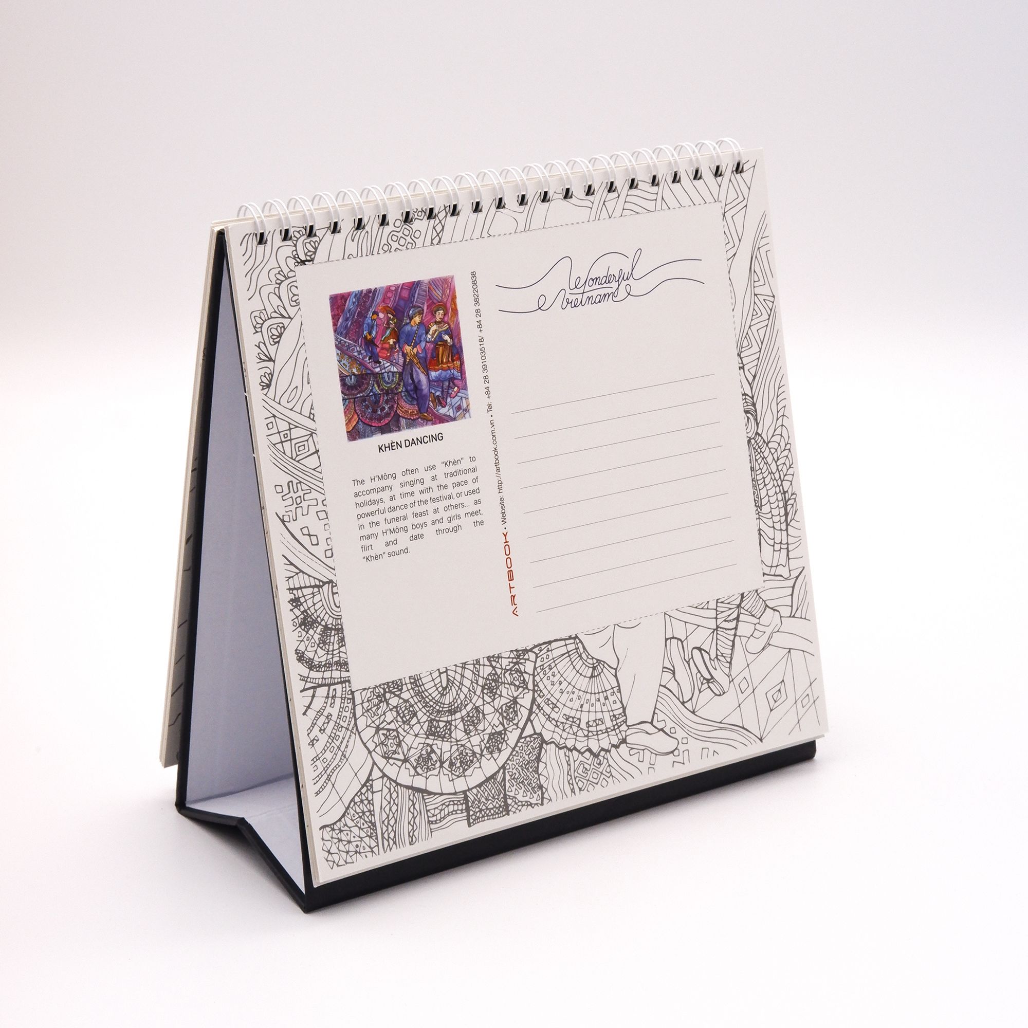 Wonderful Vietnam 2020 Calendar - Artbook