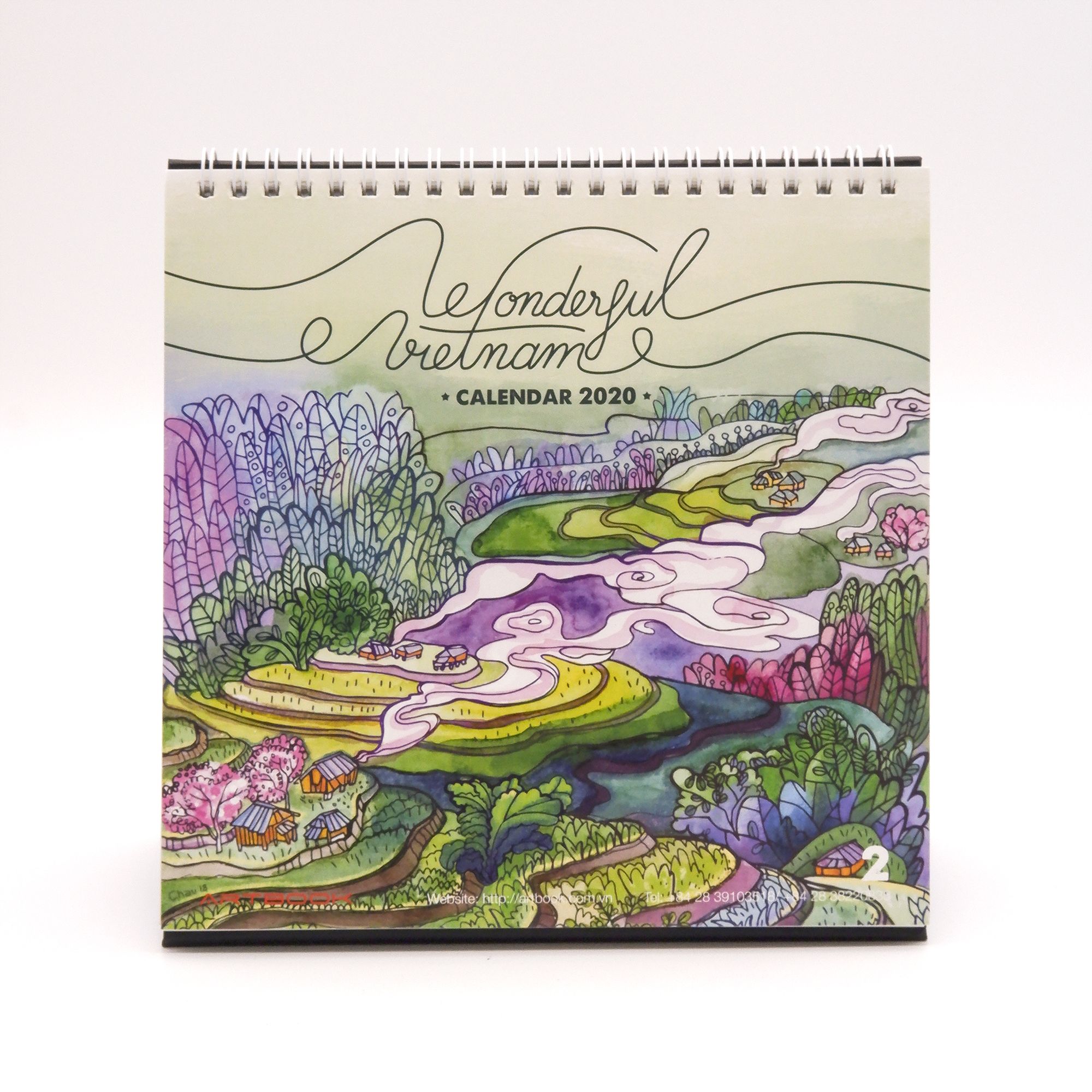 Wonderful Vietnam 2 - 2020 Calendar - Artbook