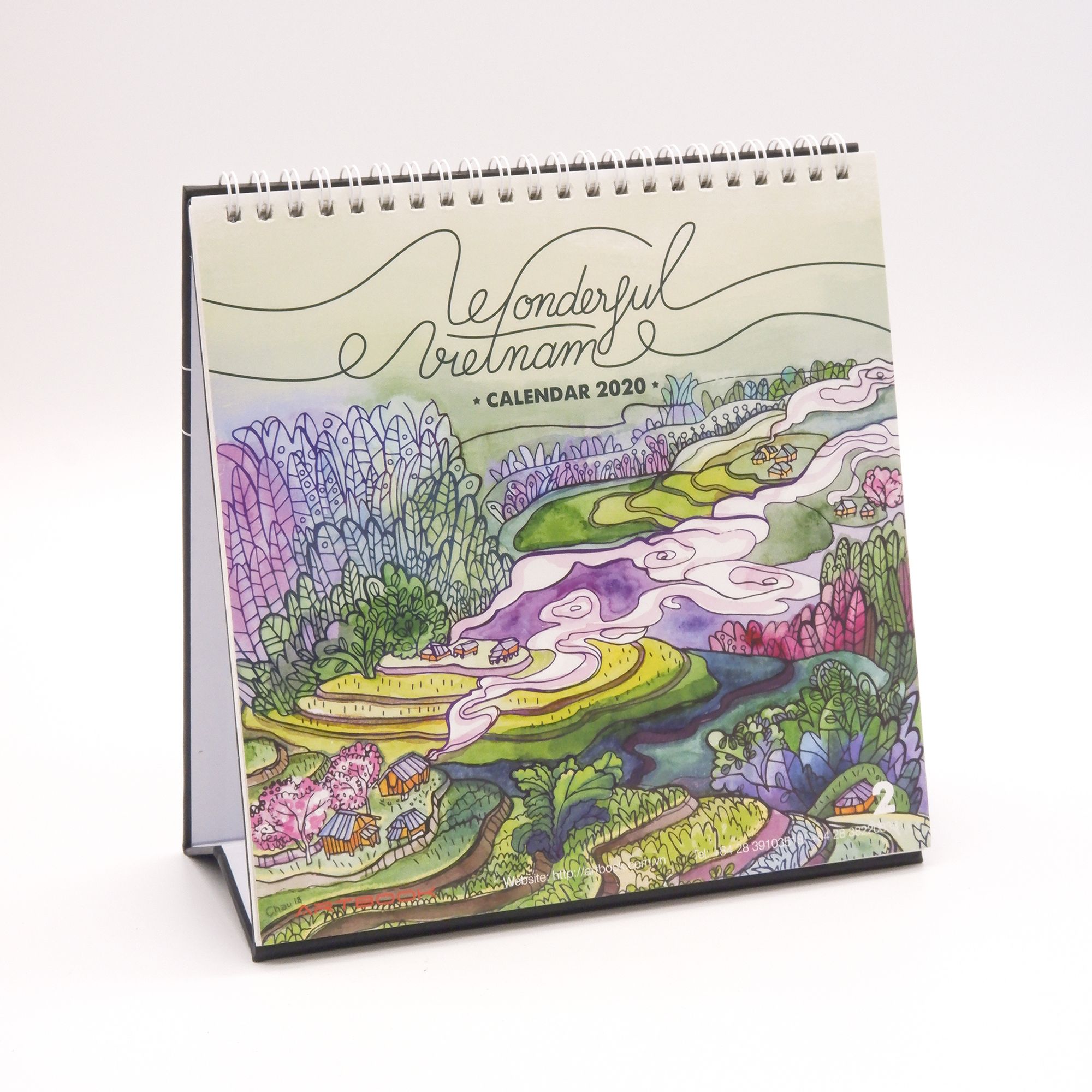 Wonderful Vietnam 2 - 2020 Calendar - Artbook