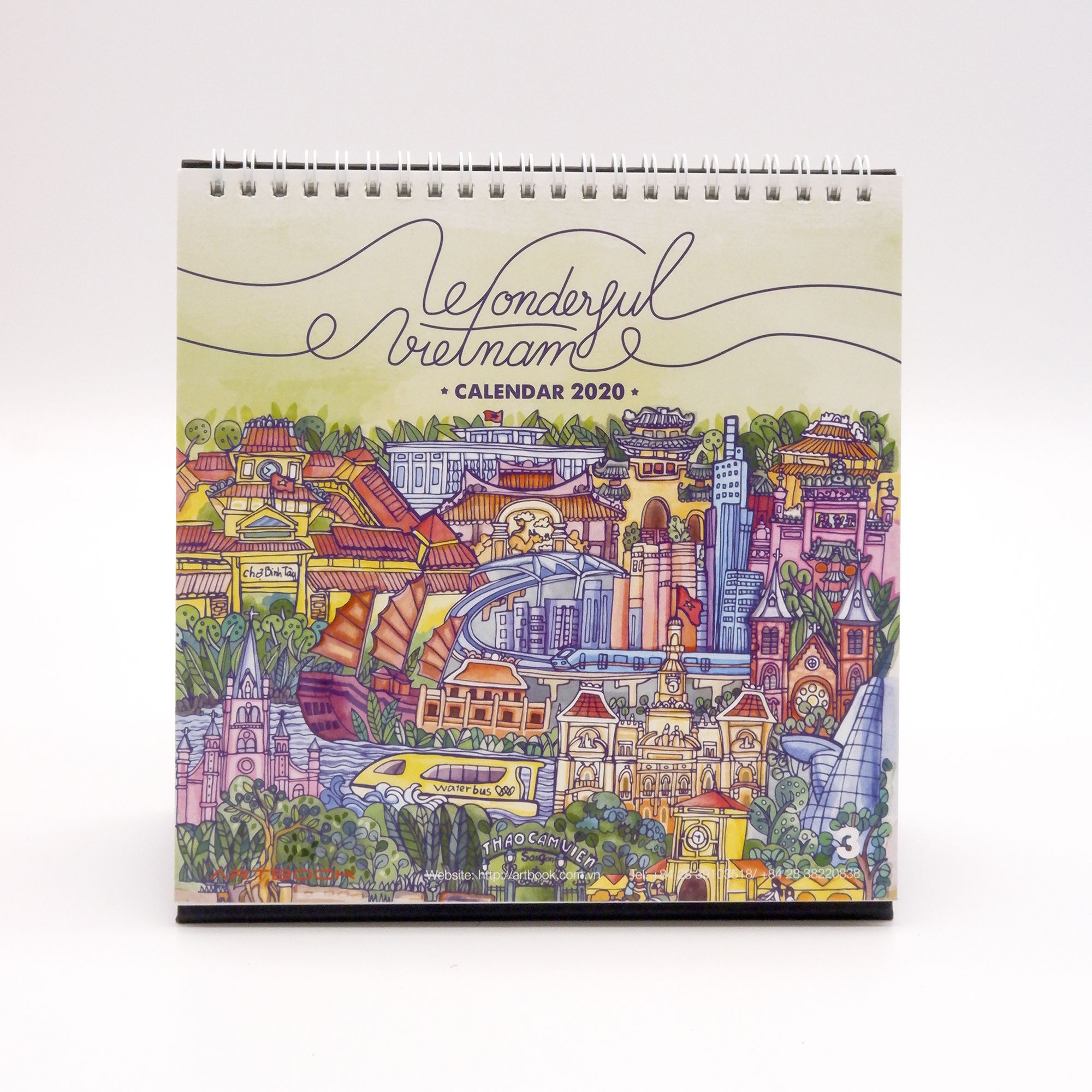 Wonderful Vietnam 3 - 2020 Calendar - Artbook