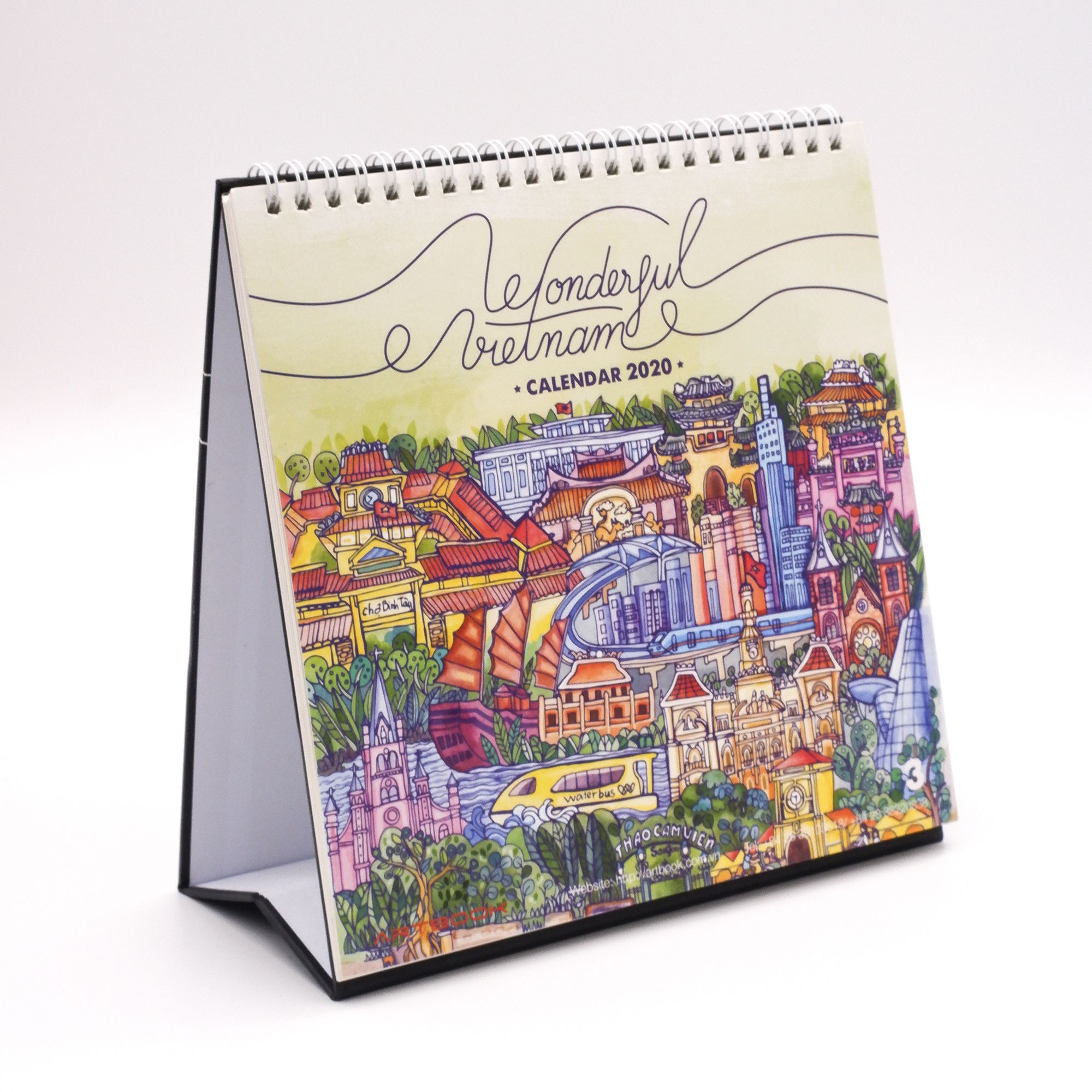 Wonderful Vietnam 3 - 2020 Calendar - Artbook