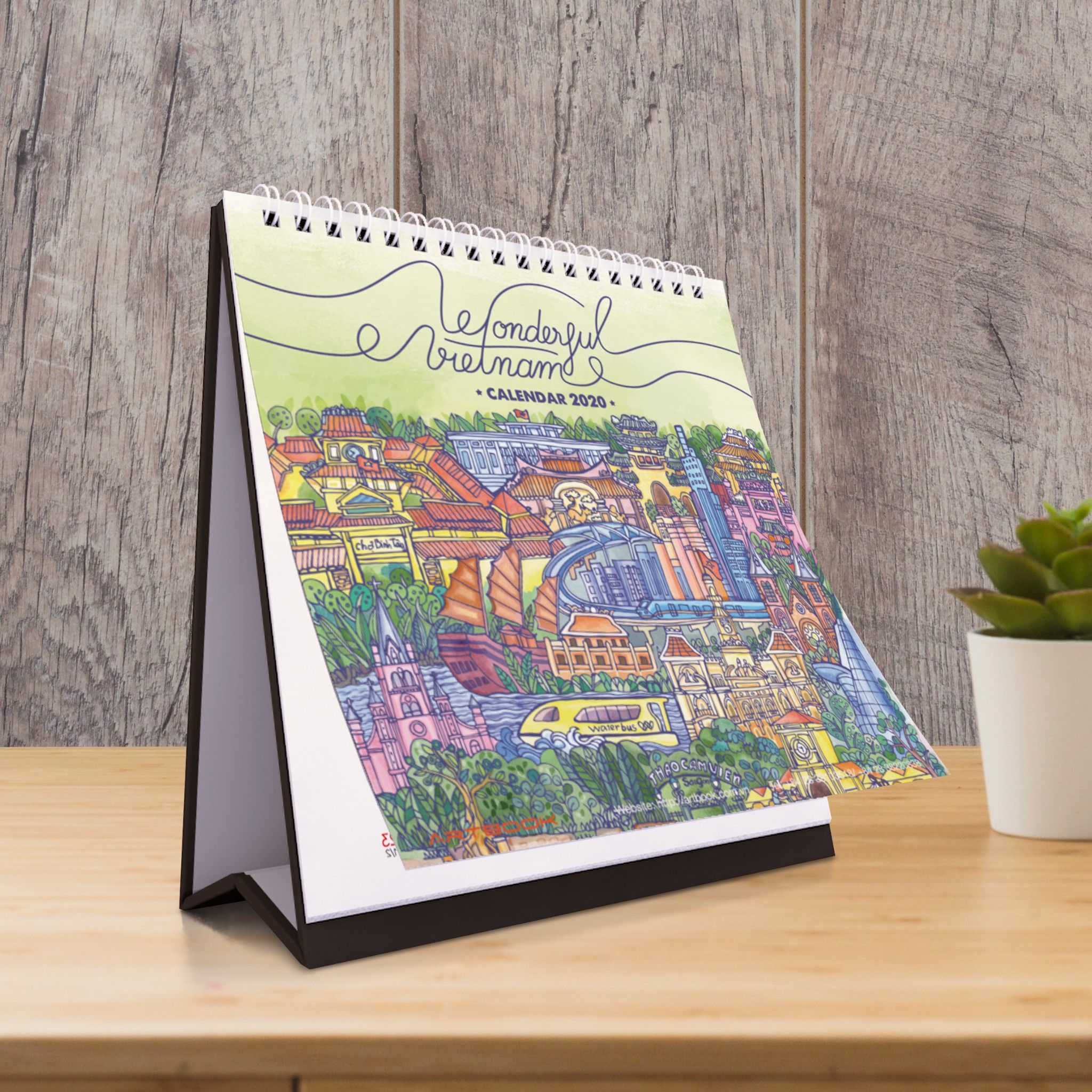 Wonderful Vietnam 3 - 2020 Calendar - Artbook
