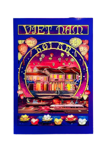  Lenticular Postcard - HL Art Nouveau Hoi An 