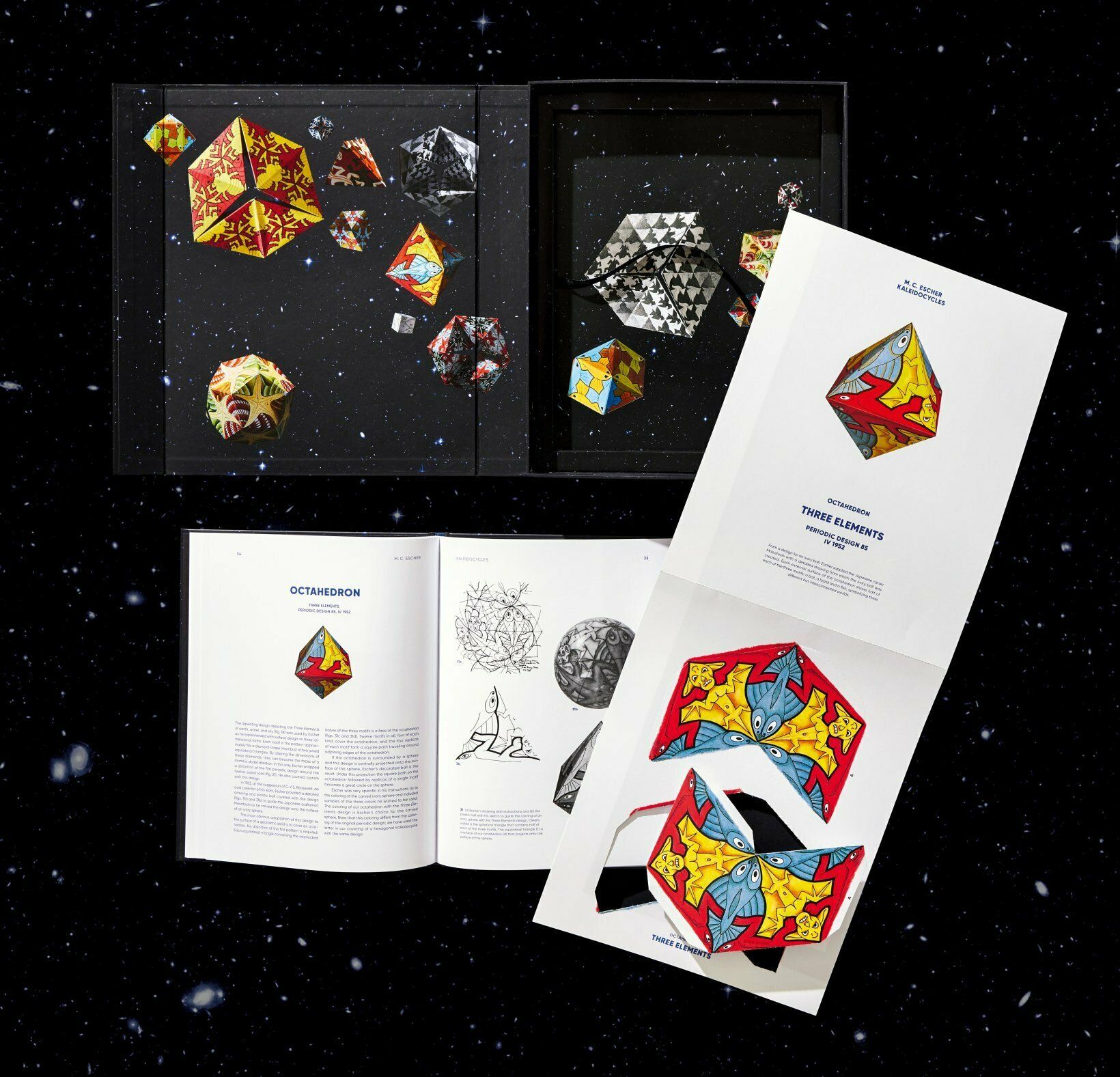 M.C. Escher, Kaleidocycles_Wallace G. Walker_9783836583695_TASCHEN