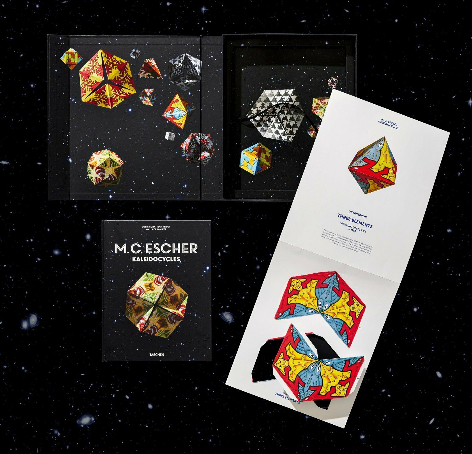 M.C. Escher, Kaleidocycles_Wallace G. Walker_9783836583695_TASCHEN