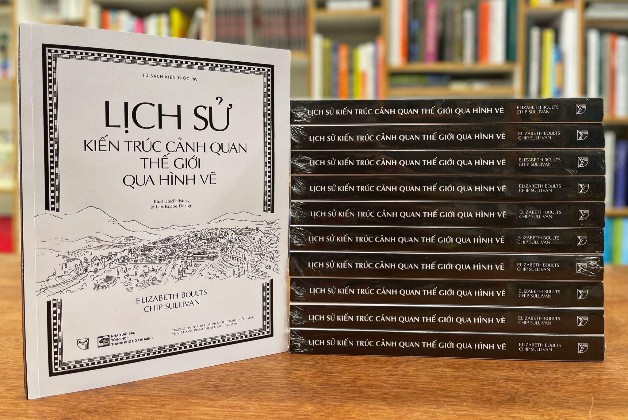  Lịch Sử Kiến Trúc Cảnh Quan Thế Giới Qua Hình Vẽ (Tái bản) 