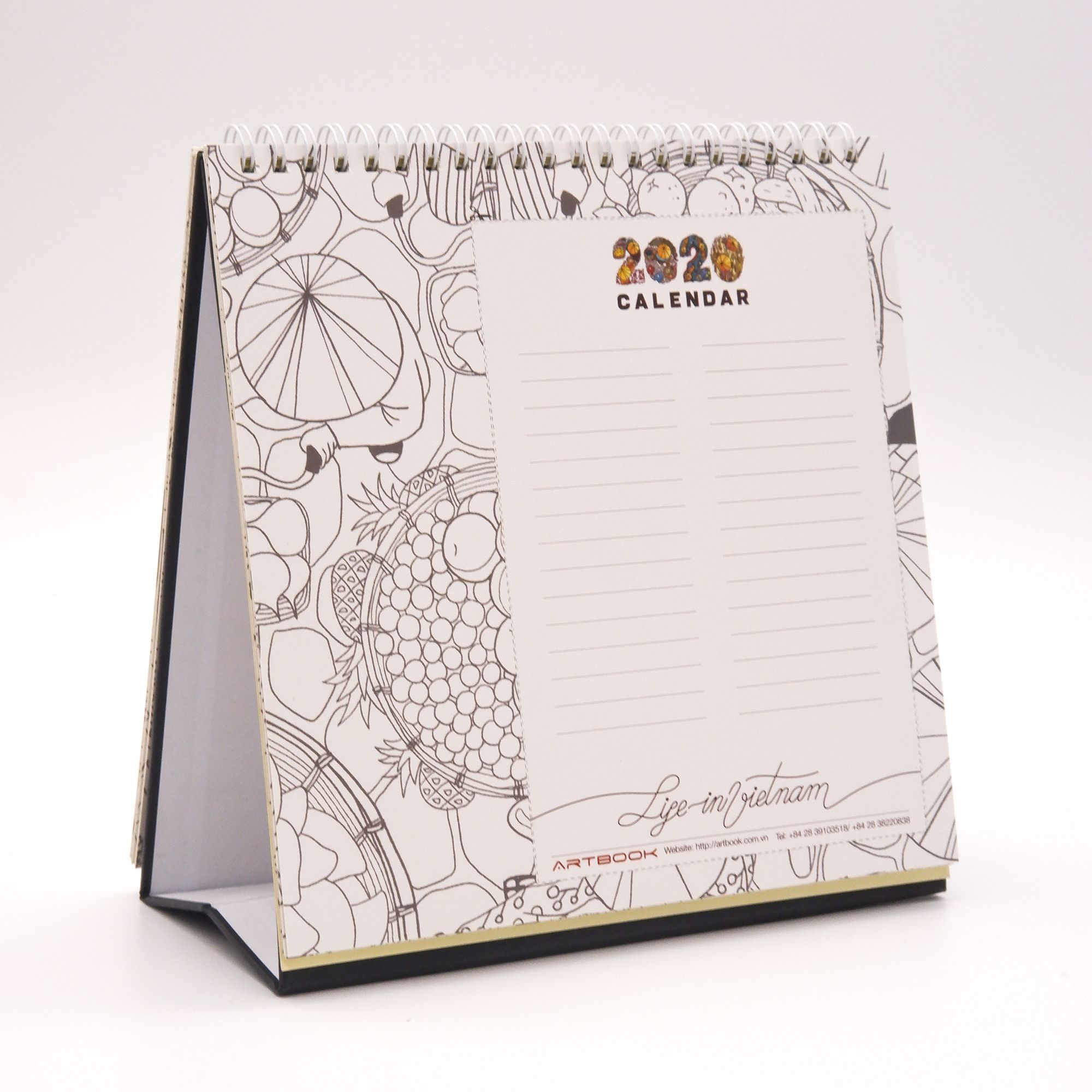 Life in Vietnam 2020 Calendar - Artbook