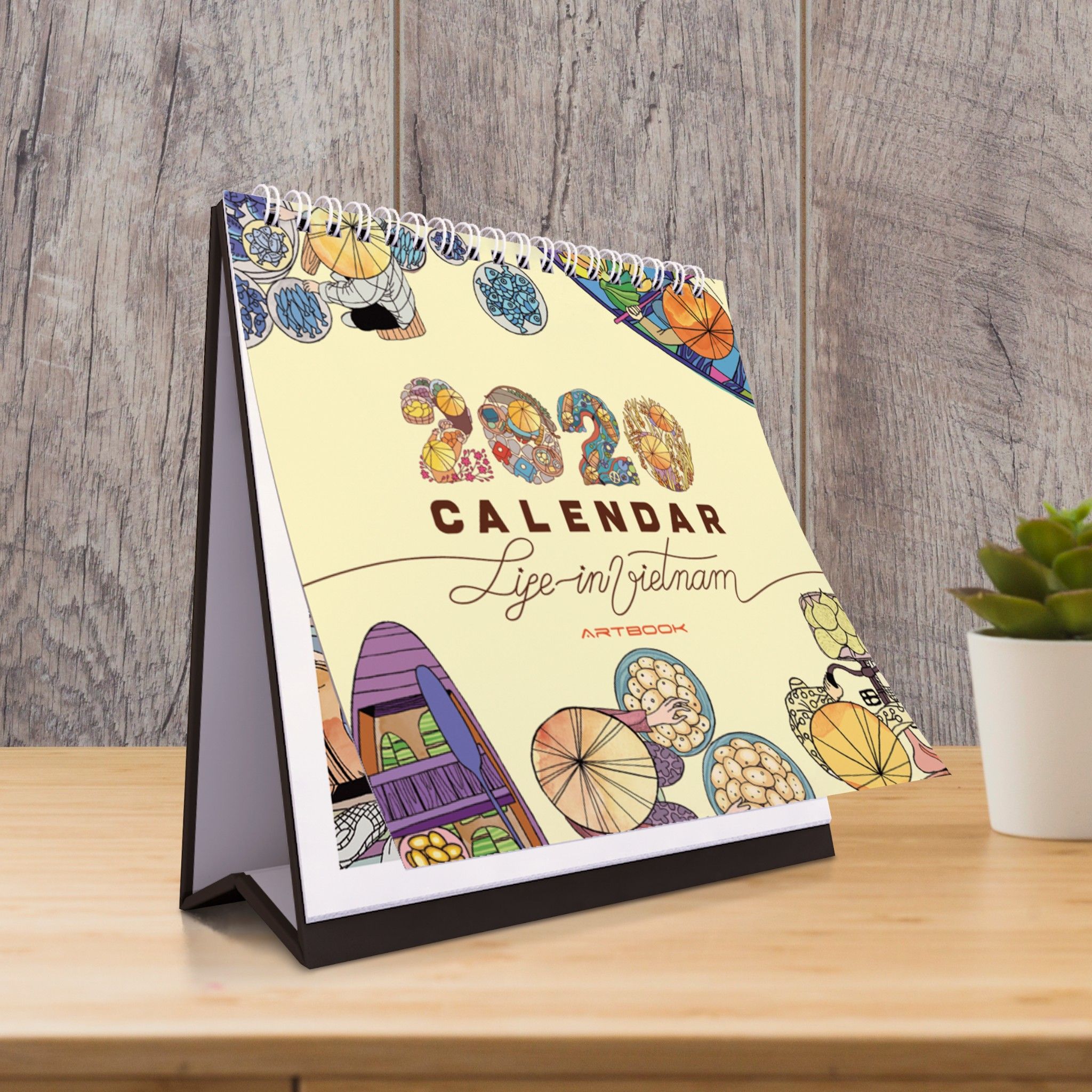Life in Vietnam 2020 Calendar - Artbook