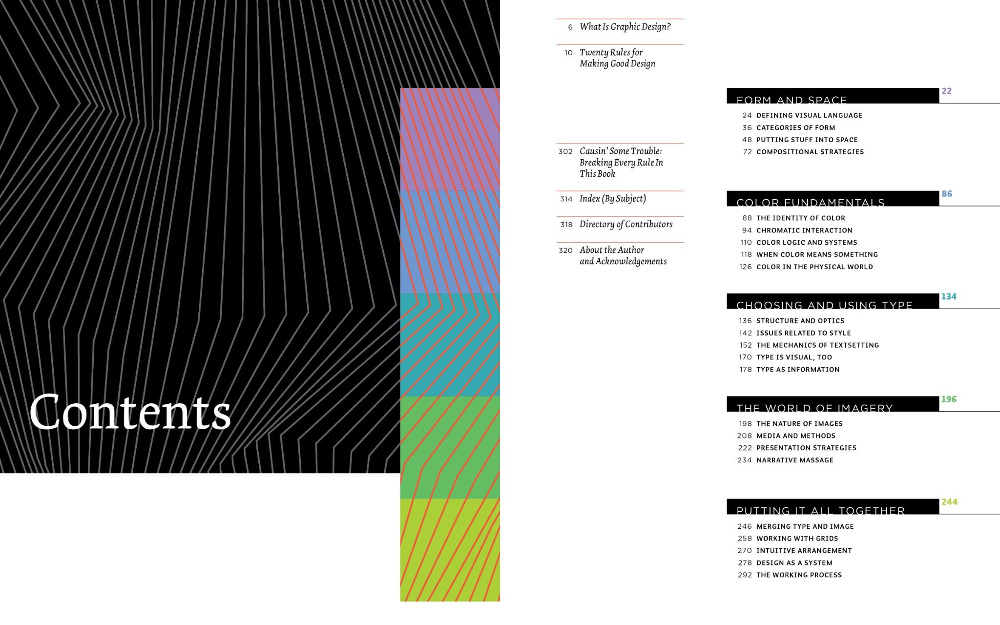 Design Elements, Third Edition: Understanding the rules and knowing when to break them - A Visual Communication Manual