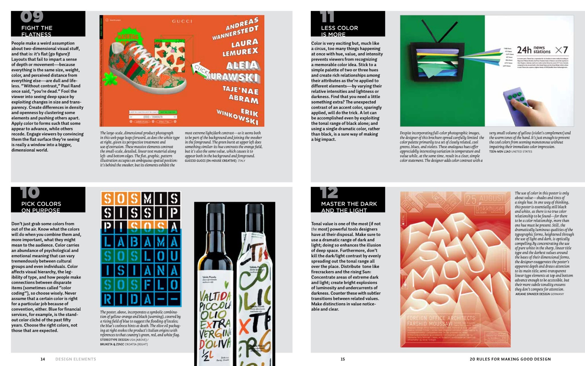 Design Elements, Third Edition: Understanding the rules and knowing when to break them - A Visual Communication Manual