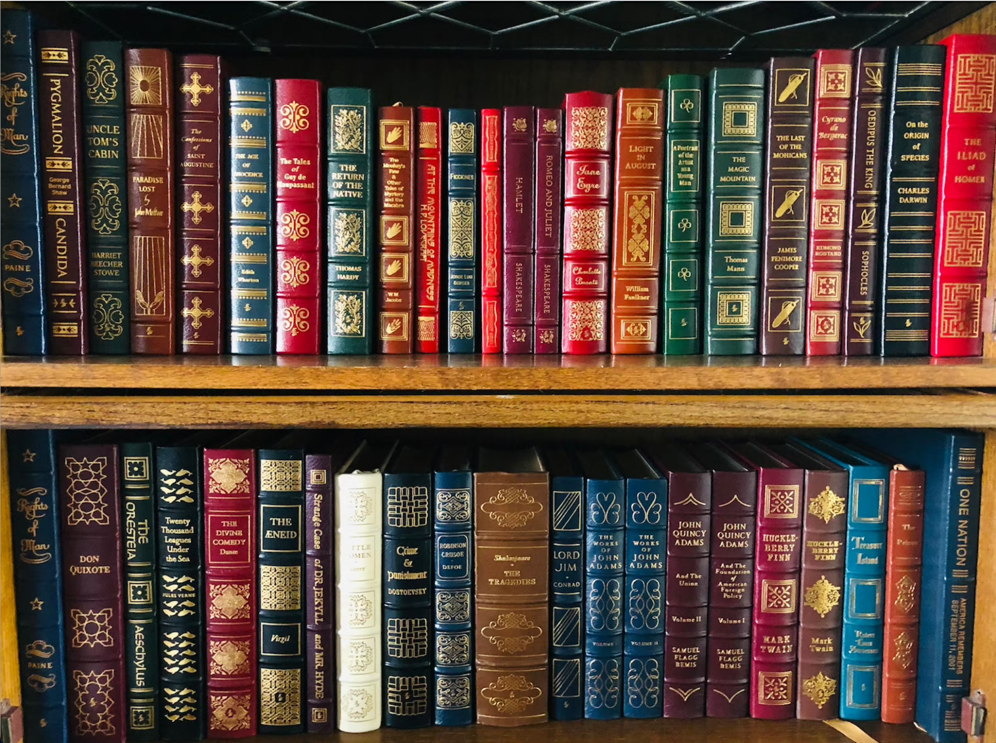  Set 3 - Easton Press & Franklin Library 100 Greatest Books Ever Written - Beautiful Leather Classics 