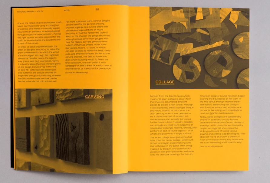 Material Matters 01: Wood : Creative interpretations of common materials