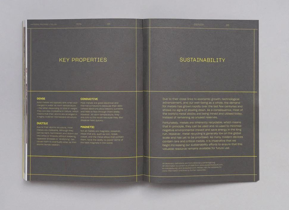 Material Matters 02: Metal : Creative interpretations of common materials
