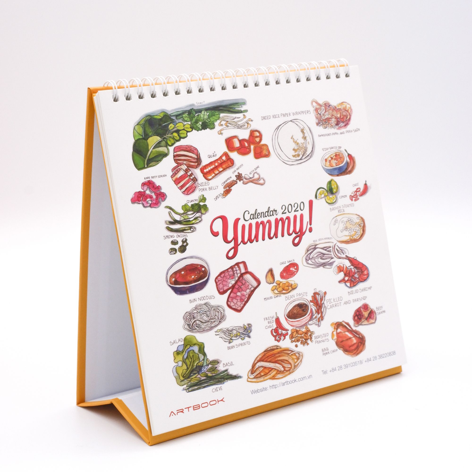 Yummy 2020 Calendar - Artbook