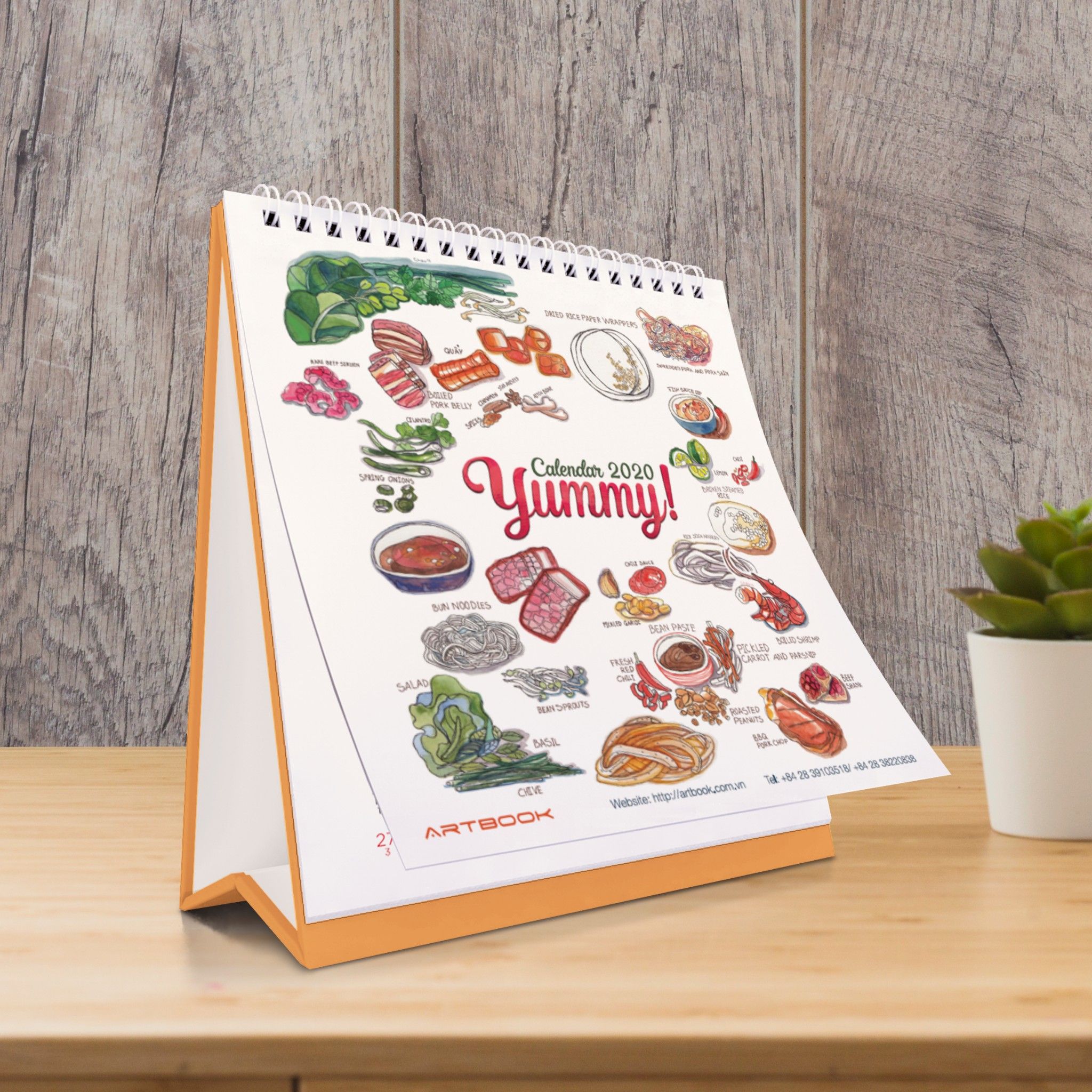 Yummy 2020 Calendar - Artbook