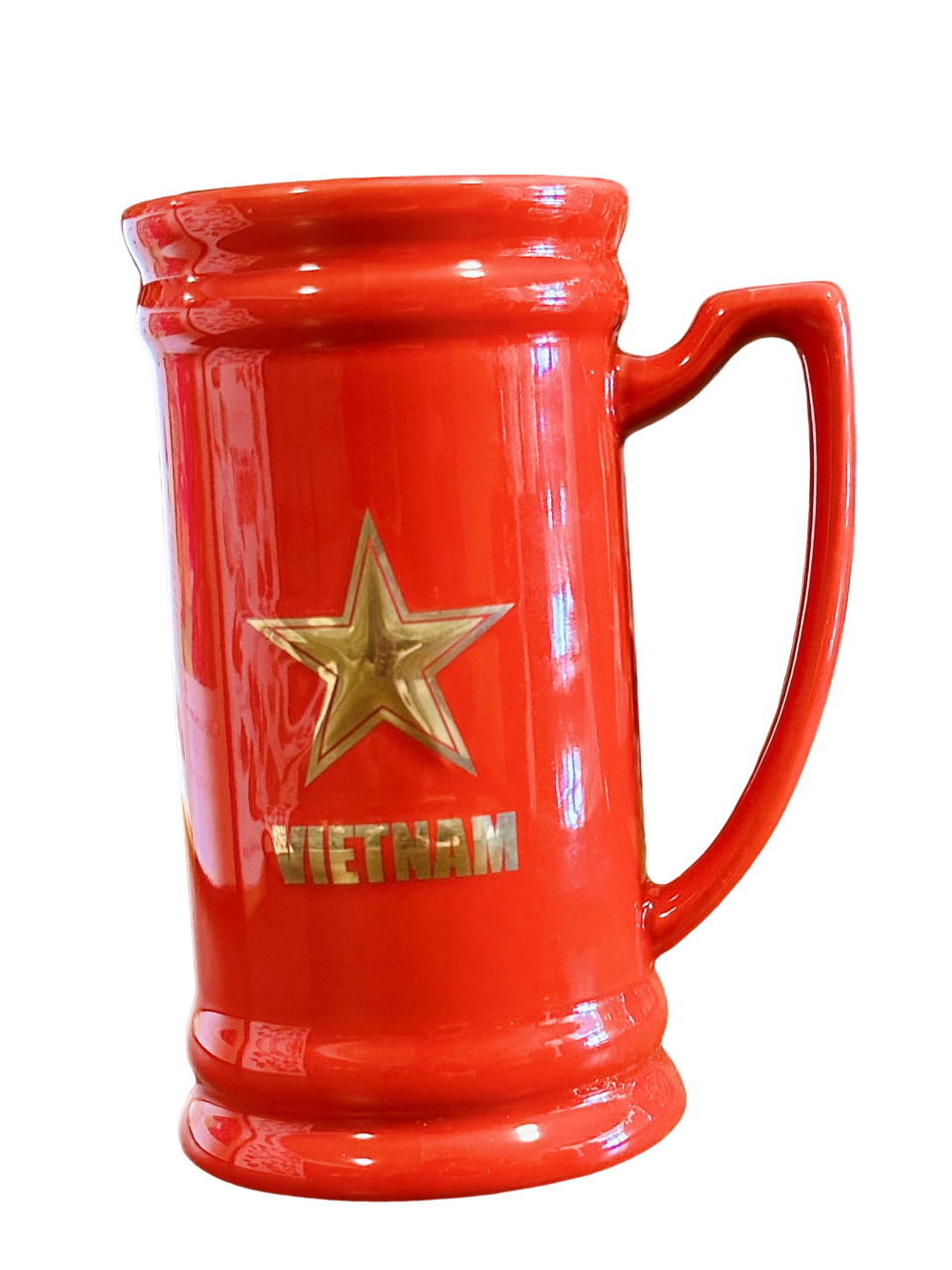  BEER MUG RED 