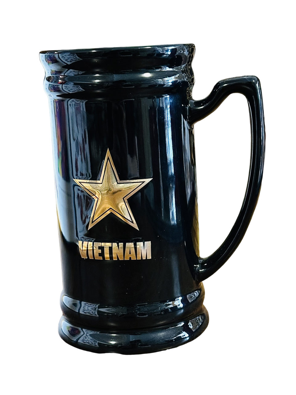  BEER MUG BLACK 